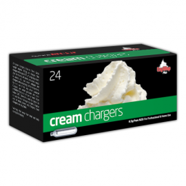 Ezywhip Plus Cream Chargers N2O 8.5g 24 Pack (24 Bulbs)