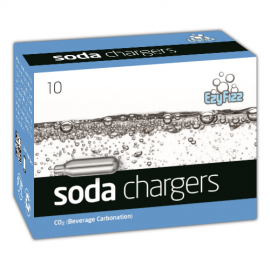 EZYFIZZ SODA CHARGERS CO2 10 PACK X 108 (1080 BULBS)