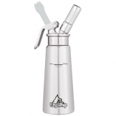 EZYWHIP 100% STAINLESS STEEL CREAM WHIPPER 0.5L