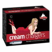 EZYWHIP ULTRA CREAM CHARGERS 10 PACK X 24 (240 BULBS)