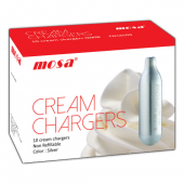 MOSA CREAM CHARGERS 10 PACK X 10 (100 BULBS)