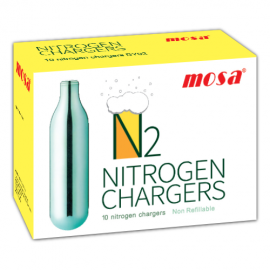 Mosa Nitrogen Chargers N2 10 Pack (10 Bulbs)