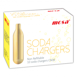 MOSA SODA CHARGERS 10 PACK X 20 (200 BULBS)