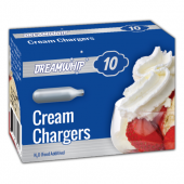 DREAMWHIP CREAM CHARGERS 10 PACK X 12 (120 BULBS)